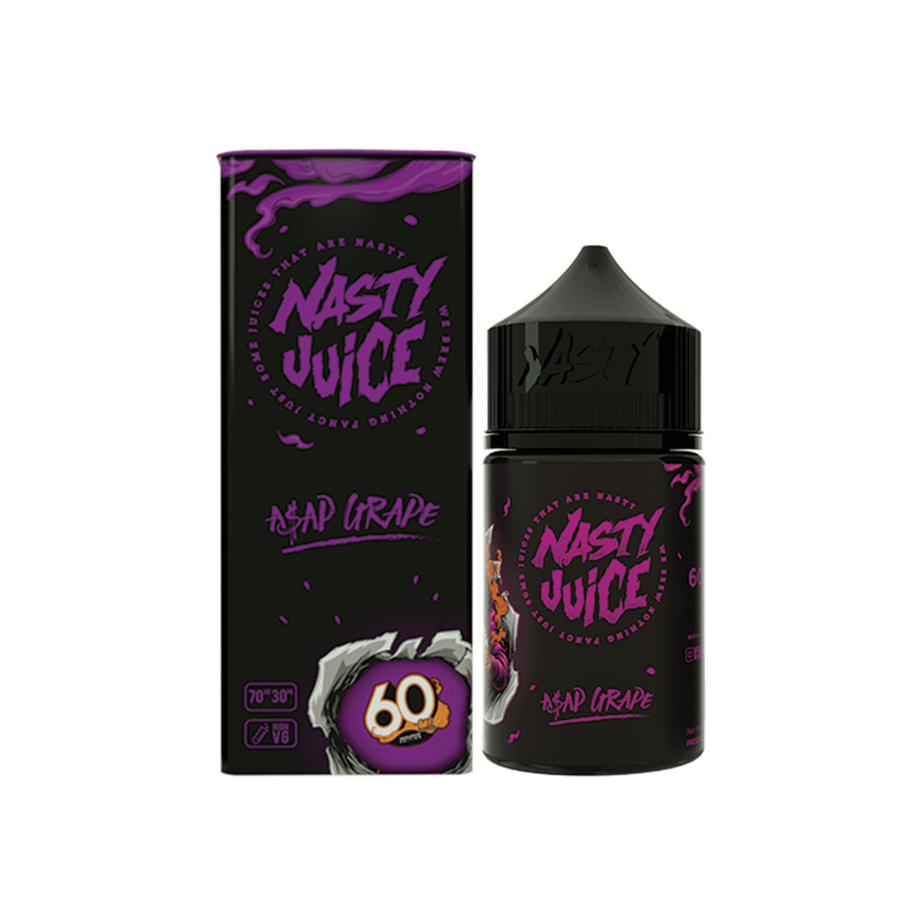 Nasty Juice Low Mint E-Liquid - A$AP GRAPE