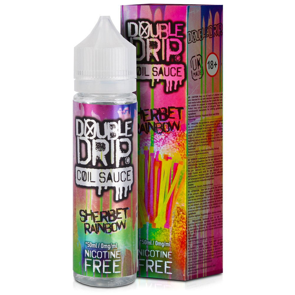 Double Drip E-Liquid - Sherbet Rainbow