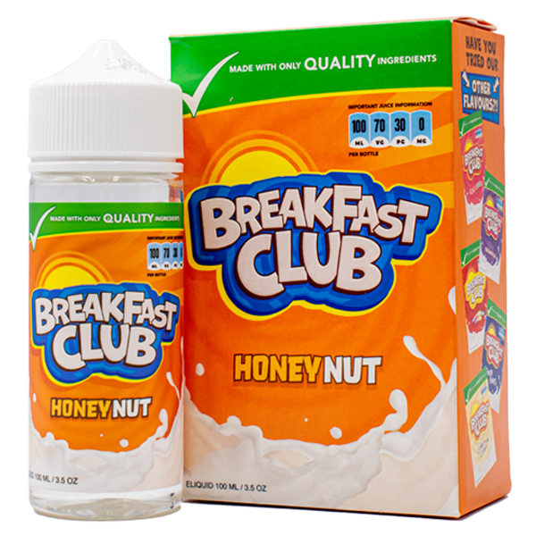 Breakfast Club E-Liquid – Honey Nut