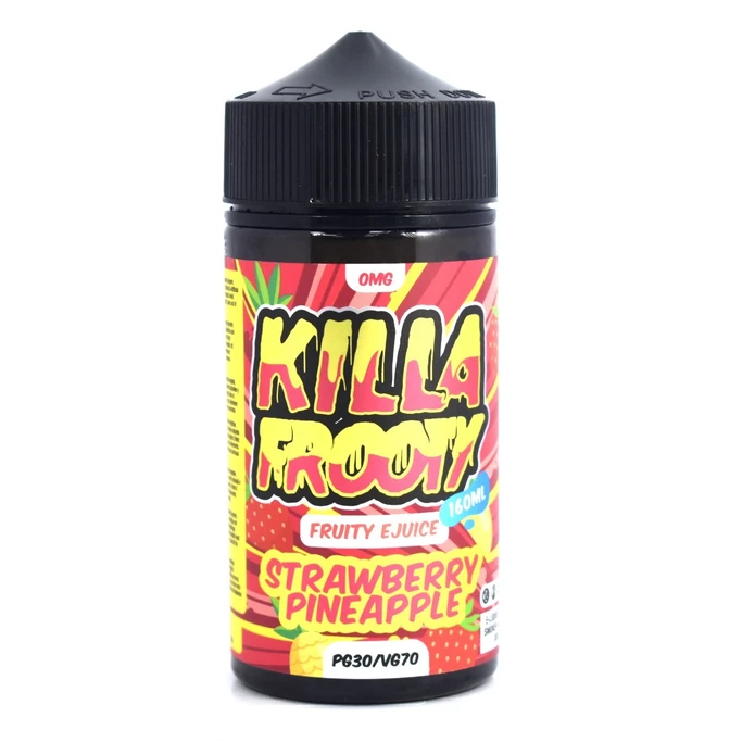 Killa Frooty E-Liquid – Strawberry Pineapple