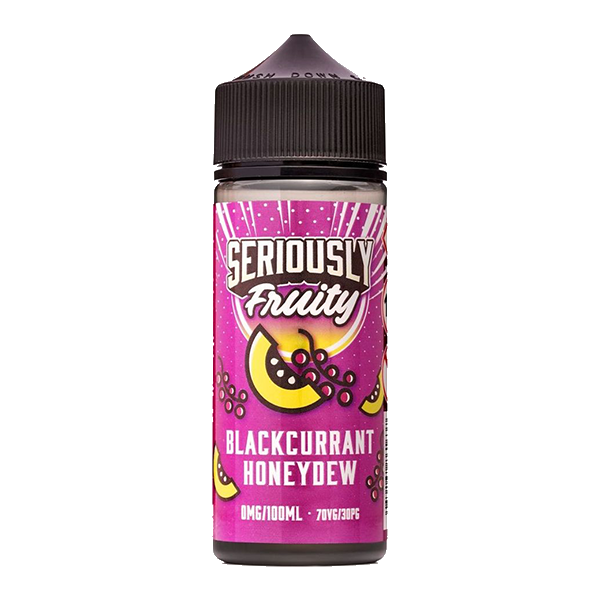 Seriously Fruity E-Liquid - Blackcurrant Honeydew