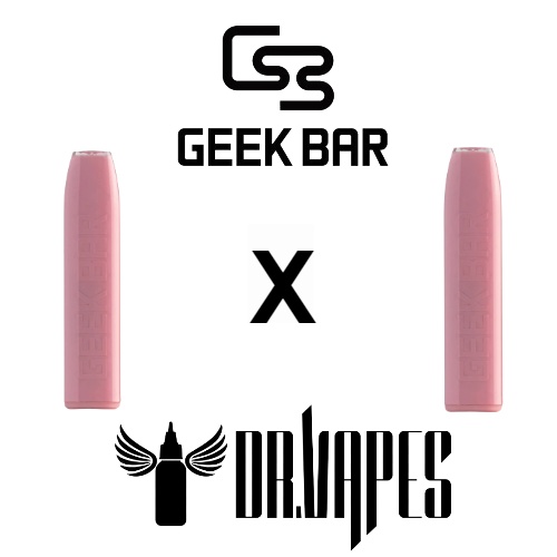 Geek Bar x Dr Vapes Pink Disposable