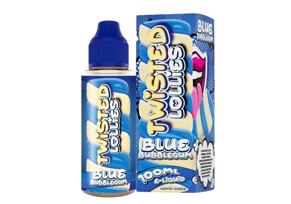 Twisted Lollies E-Liquid - Blue Bubblegum