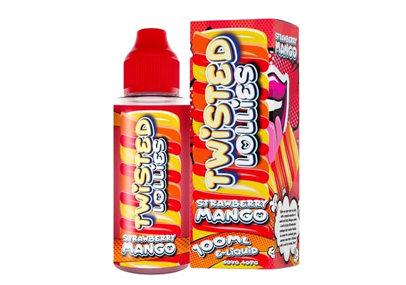 Twisted Lollies E-Liquid - Strawberry Mango
